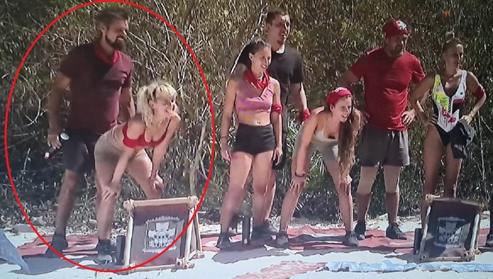 Momentul în care DOC se apropie de Bianca Patrichi / Sursă foto: captură Voyo