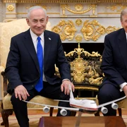 benjamin netanyahu si donald trump foto X @IsraeliPM png
