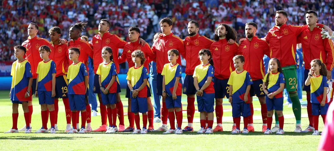 Juăctorii nu cântă imnul național. Foto Getty images 
