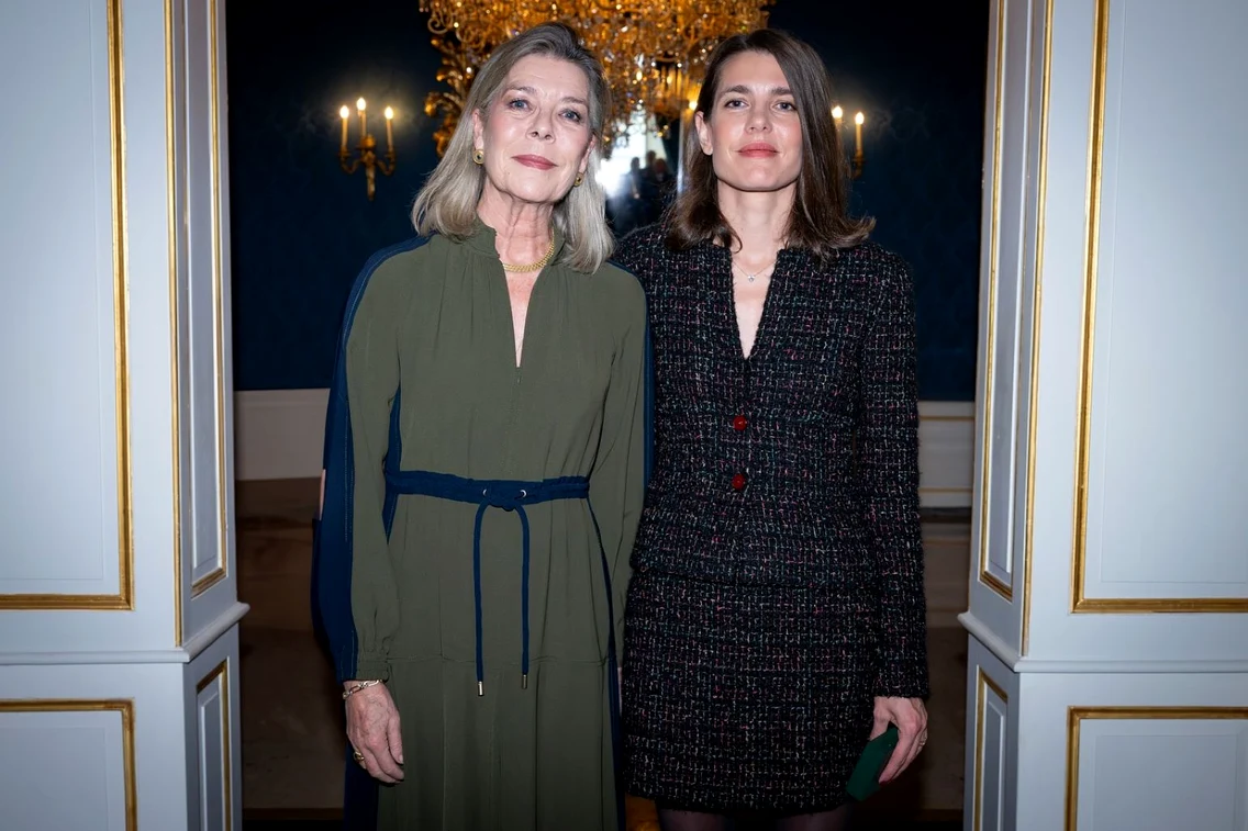Caroline de Monaco și fiica sa, Charlotte Casiraghi