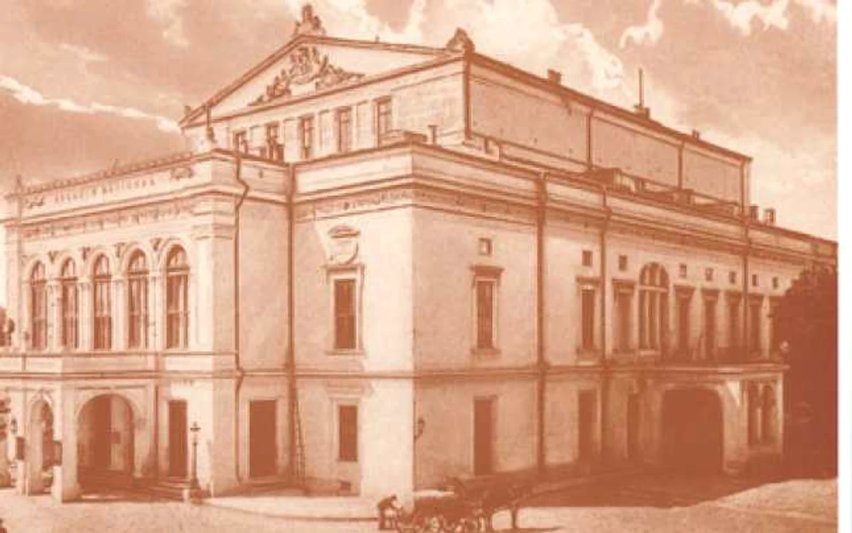 Vechiul Teatru Naţional 1852 - 1944 FOTO www.tnb.ro
