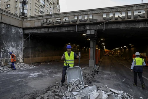 Lucrări Pasajul Unirii - 20 iun 2022 / FOTO Inquam Photos / Octav Ganea