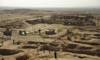 Vedere a sitului arheologic Nimrud
