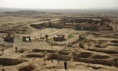 Vedere a sitului arheologic Nimrud 