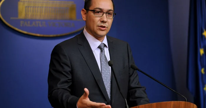 Premierul Victor Ponta