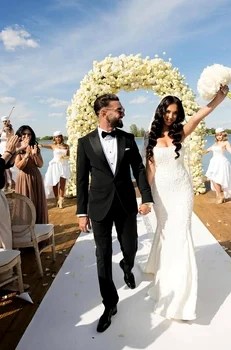 Dorian Popa și Andreea, nuntă de vis pe malul lacului Buftea foto: Instagram 