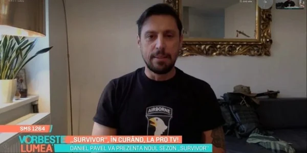 Daniel Pavel prezentator Survivor