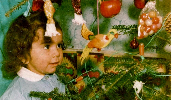 Pom de iarnă anii 70 FOTO Asociatia Muzeul Jucariilor din Bucuresti