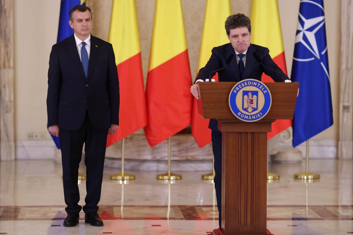 Nicușor dan și Eugen Tomac. FOTO: Inquam Photos/George Călin