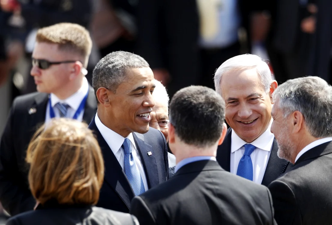 Preşedintele Barack Obama, alături de premierul israelian Benjamin Netanyahu FOTO Reuters