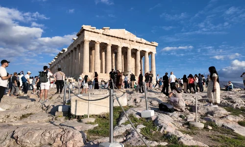 Partenonul de pe Acropola Atenei liber de schele după 20 de ani Foto Daciana Stoica pentru Adevărul