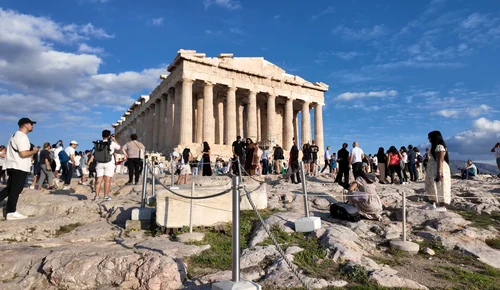 Partenonul de pe Acropola Atenei liber de schele după 20 de ani Foto Daciana Stoica pentru Adevărul