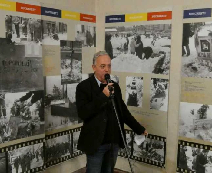 Gino Rado, preşedintele Memorialului Revoluţiei din Timişoara FOTO reMIND MAPPING 89