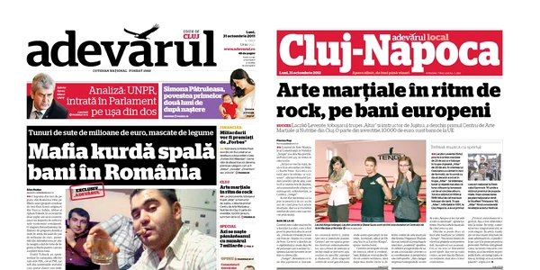 Adevărul de Cluj, 31 octombrie