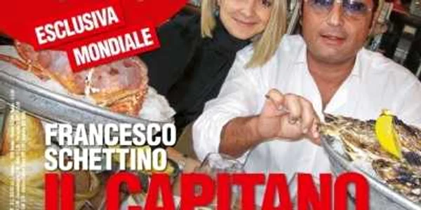 Căpitanul și moldoveanca, pe coperta unei reviste italiene