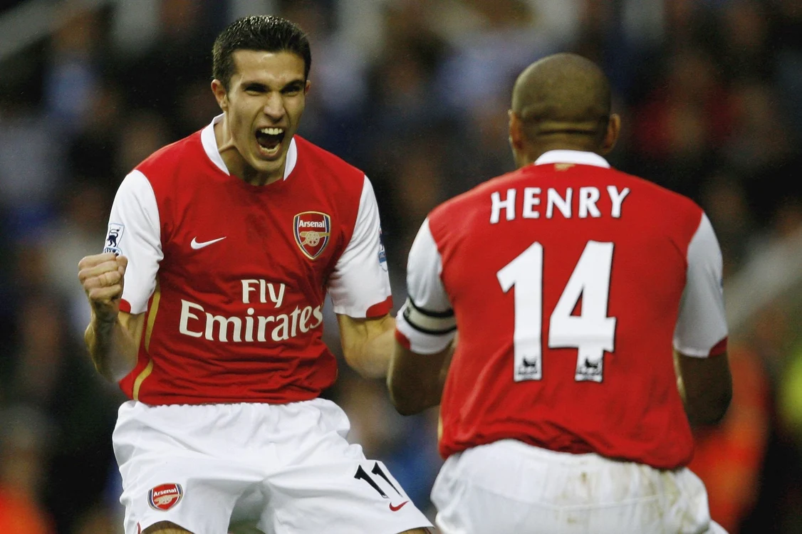 
    Henry, în tricoul lui Arsenal  