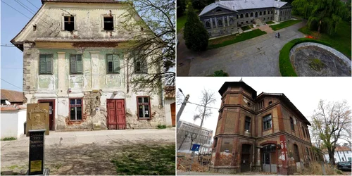Casa lui Brukenthal, Conacul Gyulayi și Castelui Ianza Foto Lapidarium, Castelintransilvania, Adevărul.