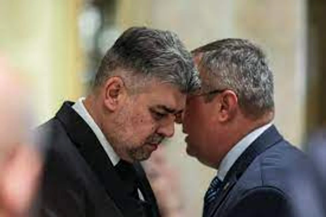 Marcel Ciolacu și Nicolae Ciucă