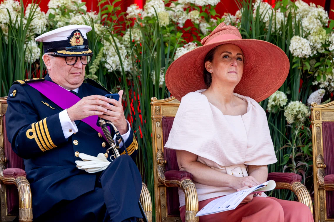 Prințul Laurent al Belgiei și Prințesa Claire a Belgiei
