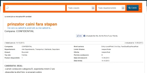 captura anunt angajare hingheri 