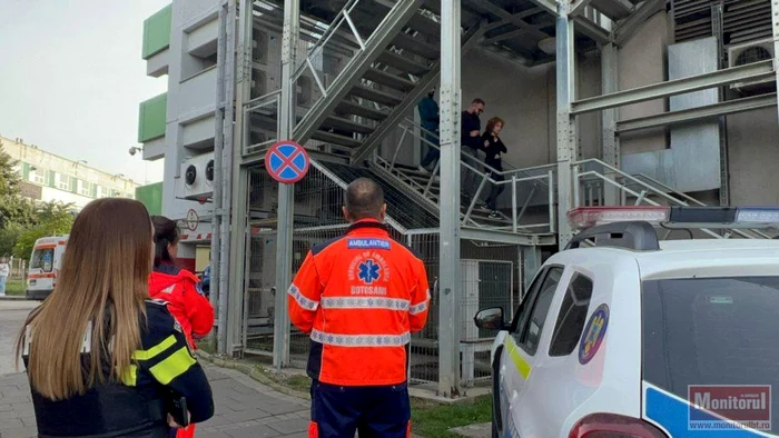 Tânăra a fost salvata de un bărbat care trecea prin zonă Foto Monitorul de Botoșani