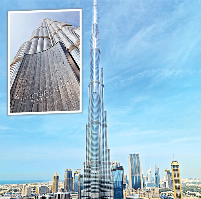 1,5 miliarde de dolari  au costat hotelul şi restaurantul din Burj Khalifa