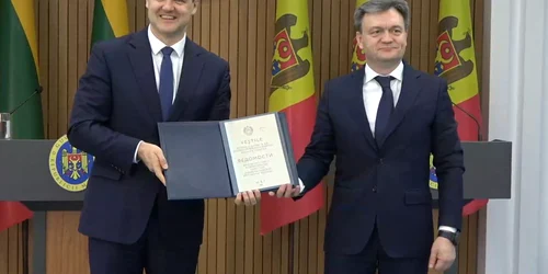 Gintautas Paluckas Dorin Recean FOTO Deschide md png
