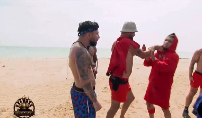 Babasha s-a luat la ceartă cu Leopardu’ foto: captură Pro TV