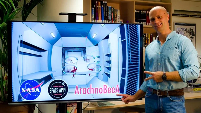 
    Adrian Cârlan a impresionat juriul NASAfoto: Agerpres  