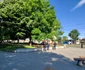 Centrul orașului Galați, oameni evacuați după ce o dronă a lovit un imobil  Foto: C. Mazilu