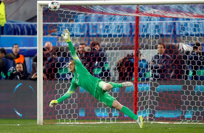 Slovenul lui Atletico Madrid, Jan Oblak, a fost până acum cel mai bun portar al sezonului în Liga Campionilor