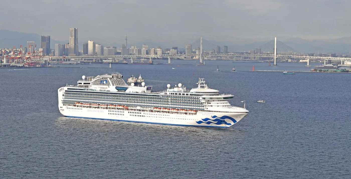 Vasul de croazieră Diamond Princess, o „puşcărie” în carantină