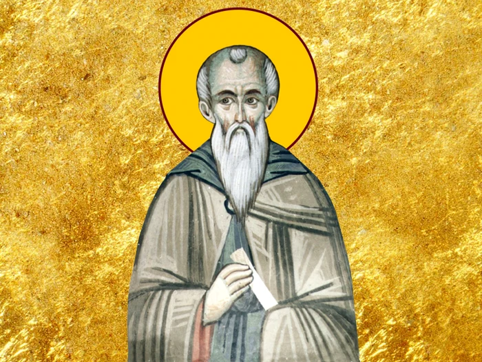 Sfântul cuvios Zaharia (foto: doxologia.ro)