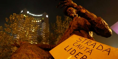 A patra seară de proteste antisistem FOTO David Muntean