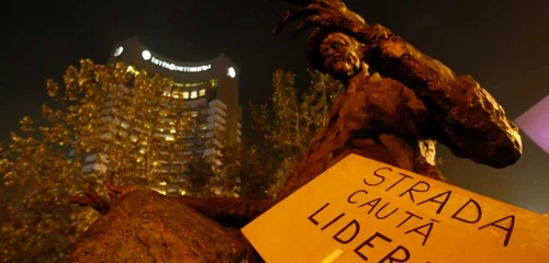 A patra seară de proteste antisistem FOTO David Muntean