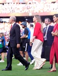 Regina Letizia, Regele Felipe, Prințesa Leonor, Infanta Sofia la finala CM de fotbal, Profimedia (2) jpg