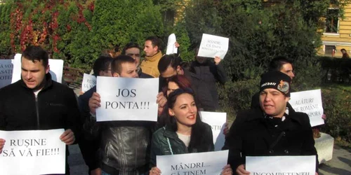 protest cluj foto