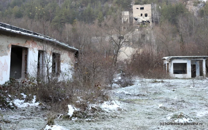 Locul unde a fost stația Crăciuneasa. Foto: Daniel Guță