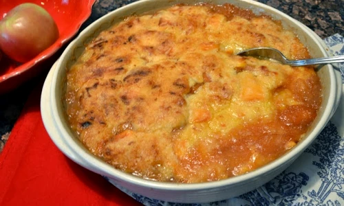 Budincă de mere şi brânză jpeg