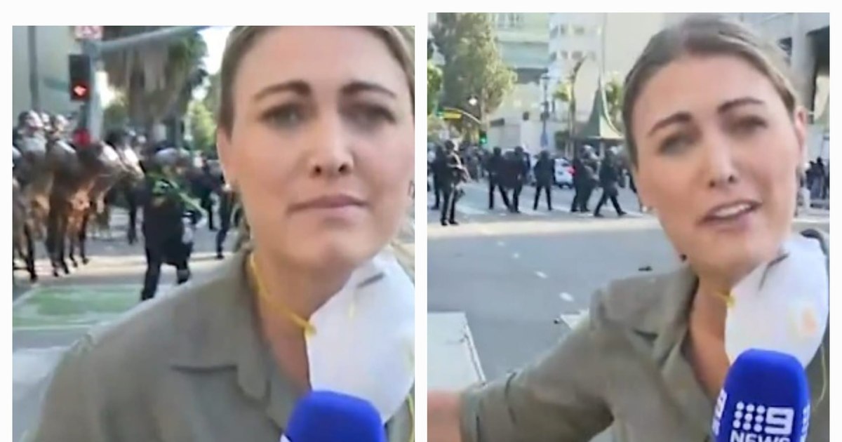 Incidentul din Los Angeles: Jurnalistă australiană rănită la proteste
