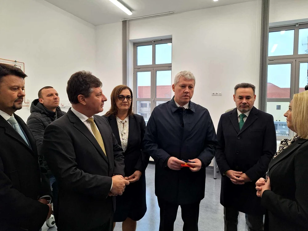 Cătălin Predoiu, prezent la inaugurare FOTO Claudia Untaru 