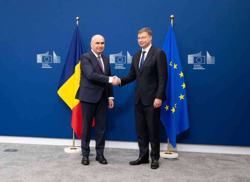 Mesajul transmis de premierul Ilie Bolojan, de la Bruxelles, după întâlnirea cu comisarul european pentru Economie