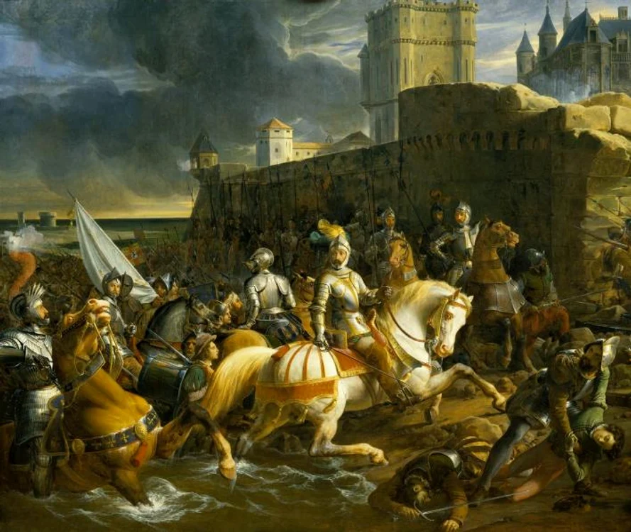 1838 Francois Edouard Picot   The Siege of Calais jpg jpeg