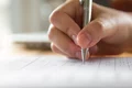 hand writing paper with pen jpg