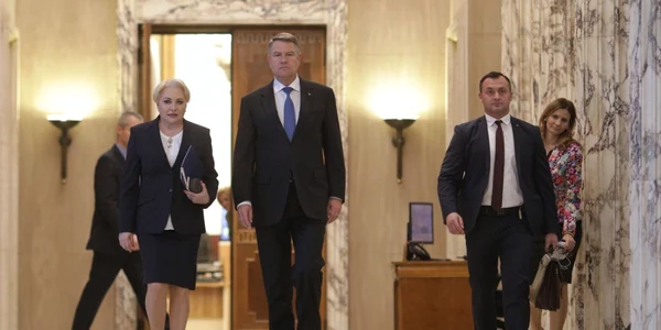 Klaus Iohannis Viorica Dăncila Guvern FOTO Inquam Photos Octav Ganea