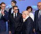 Emmanuel Macron cu ochelari de soare la Summitul NATO FOTO AFP