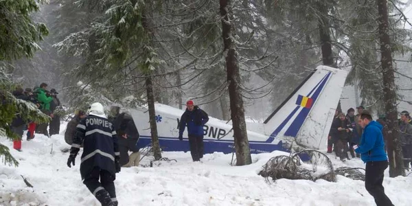 accident aviatic apuseni FOTO Mediafax