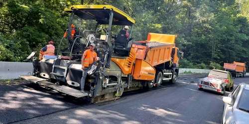 Lucrăile de pe DN 68 Holdea-Margina