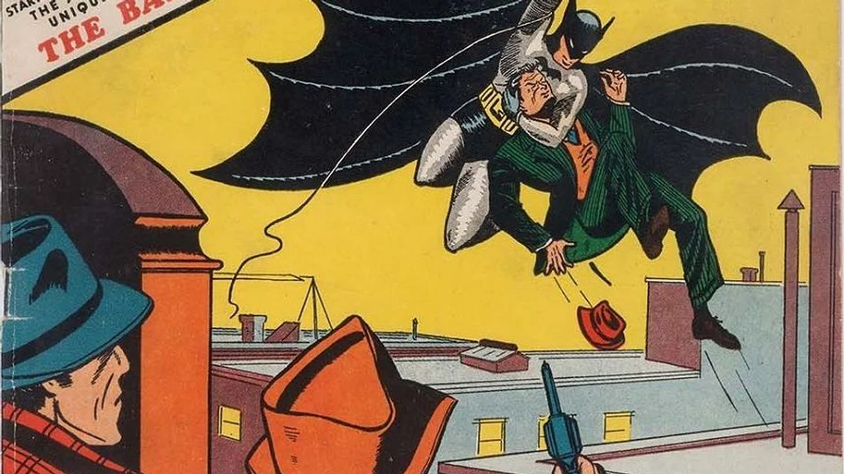 Un exemplar al primei cărţi de benzi desenate în care a apărut Batman, vândut pentru o sumă record jpeg