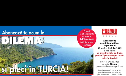 Regulament de participare „Aboneaza te la Dilema veche si pleci in Turcia, pe coasta Licia!” jpeg